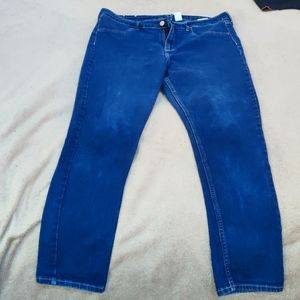 H&M Women's Dark Denim High Waist/Skinny Jeans US 36 CAN 175/92A